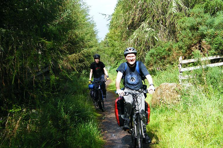 Cycling Great Glen Way - cycling holiday DMC in Scotland