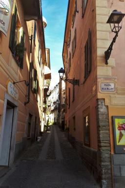 Streets town in Piedmont